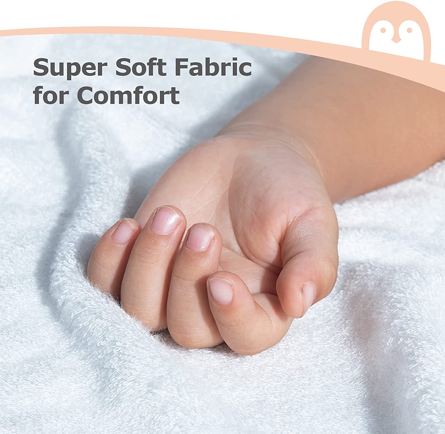 Baby Hooded Towel, Momcozy 8-Piece Baby Bath Towel for Boys or Girls, Baby Towel and Washcloth Set w
