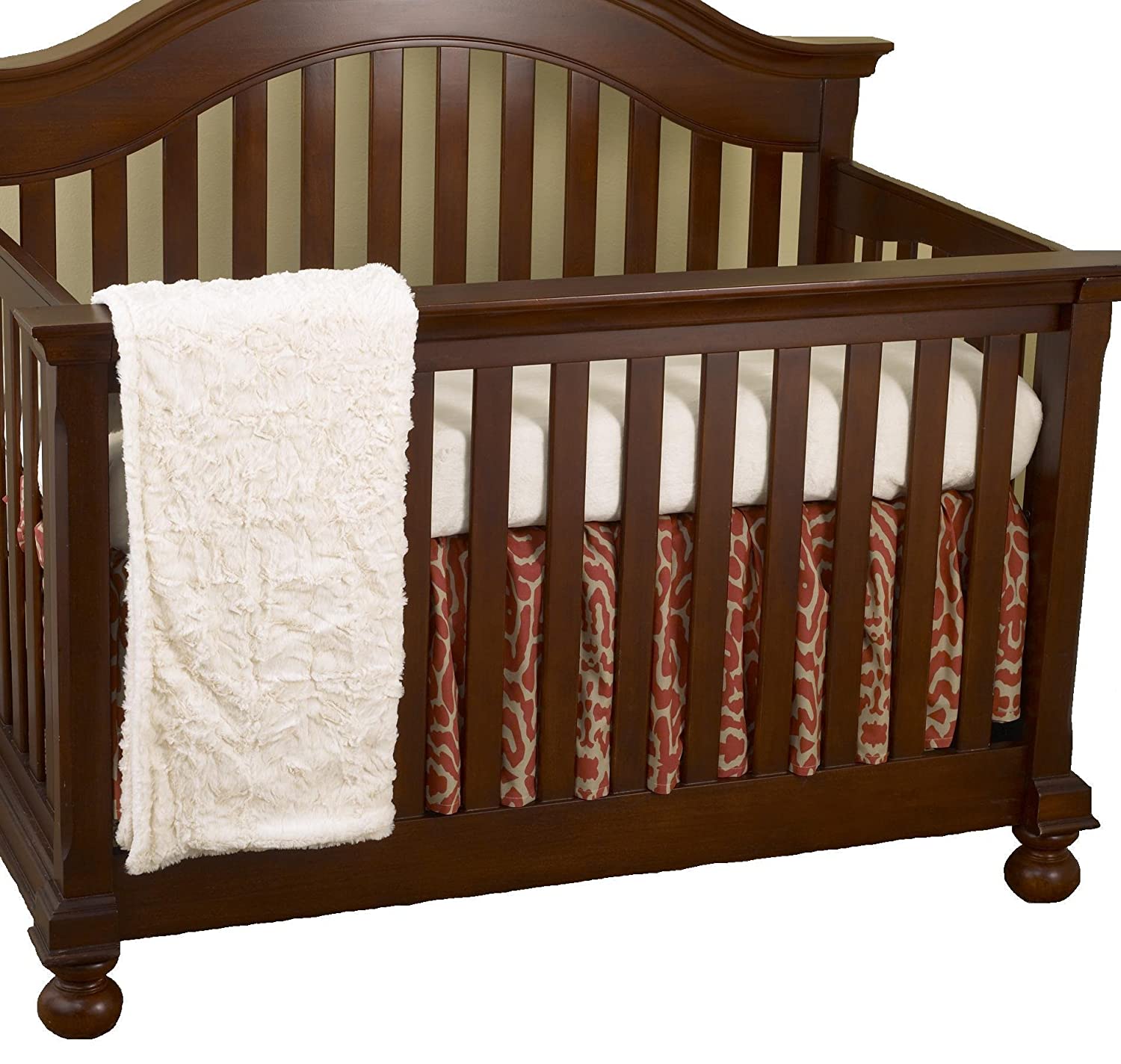 Cotton tale designs 3 Piece Baby Bedding Set, Raspberry Dot