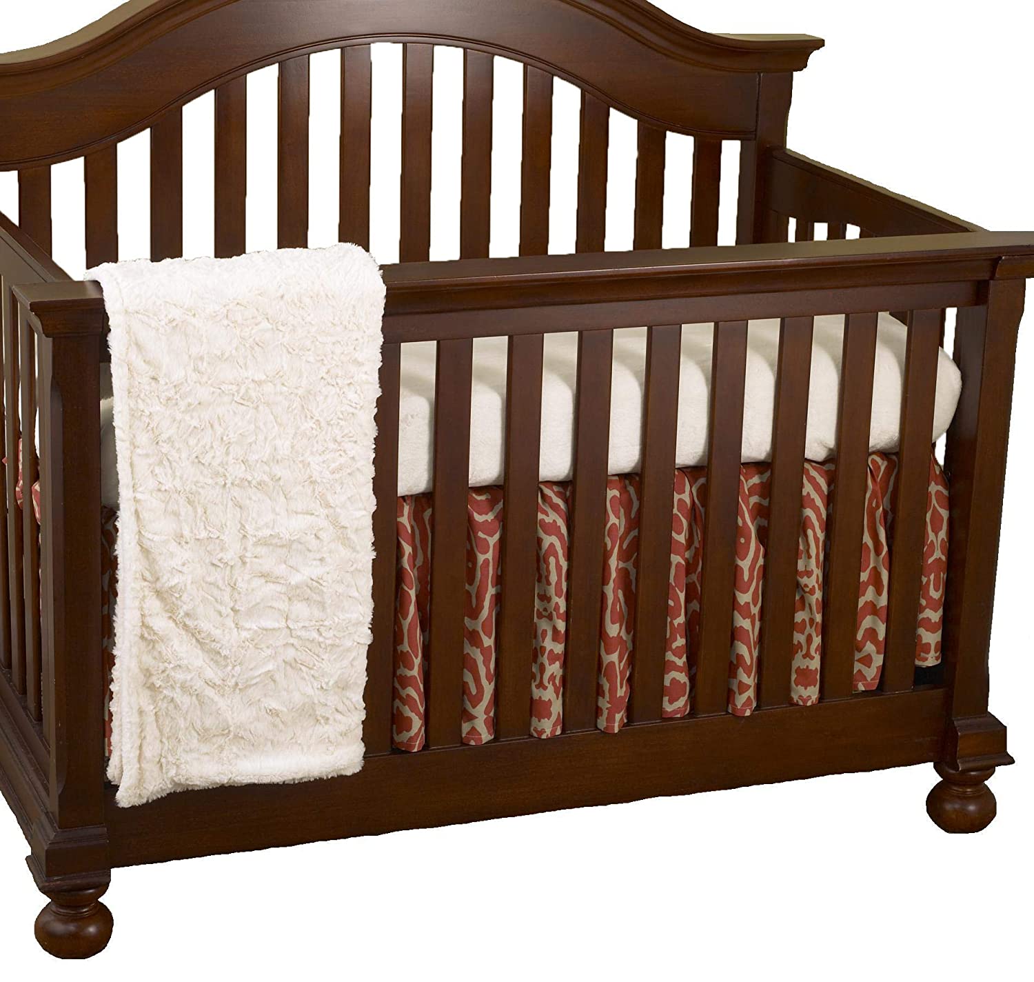 Cotton tale designs 3 Piece Baby Bedding Set, Raspberry Dot