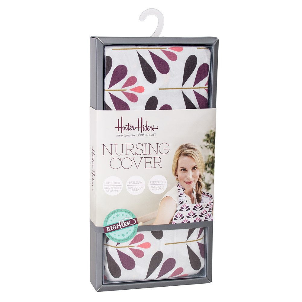 Hooter Hiders Cotton Nursing Cover - Verbena