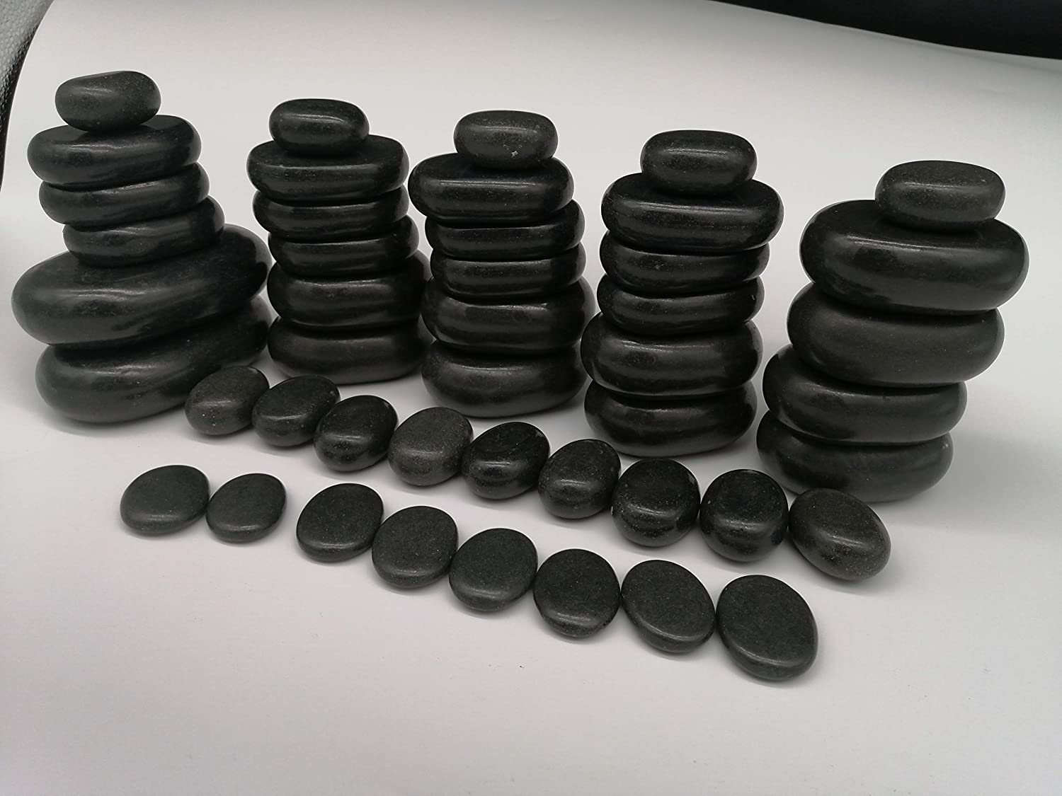 Amethyst Lake Hot Stones Massage Set With Warmer Pot - 48 Basalt Hot Stone 18 Quart Oven Water Heate