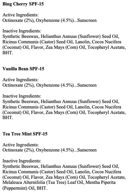 Essential Lip Naturals | Mini Lip Balm - 12 Count [SPF-15] (Assortment)