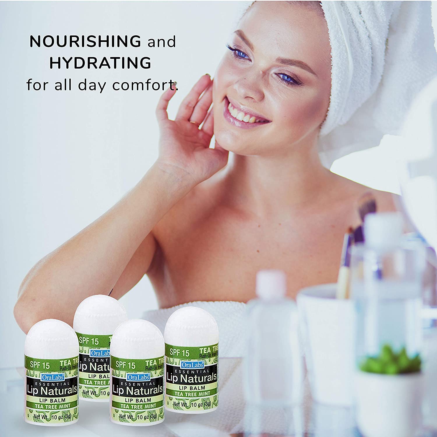 Essential Lip Naturals | Mini Lip Balm - 12 Count [SPF-15] (Assortment)