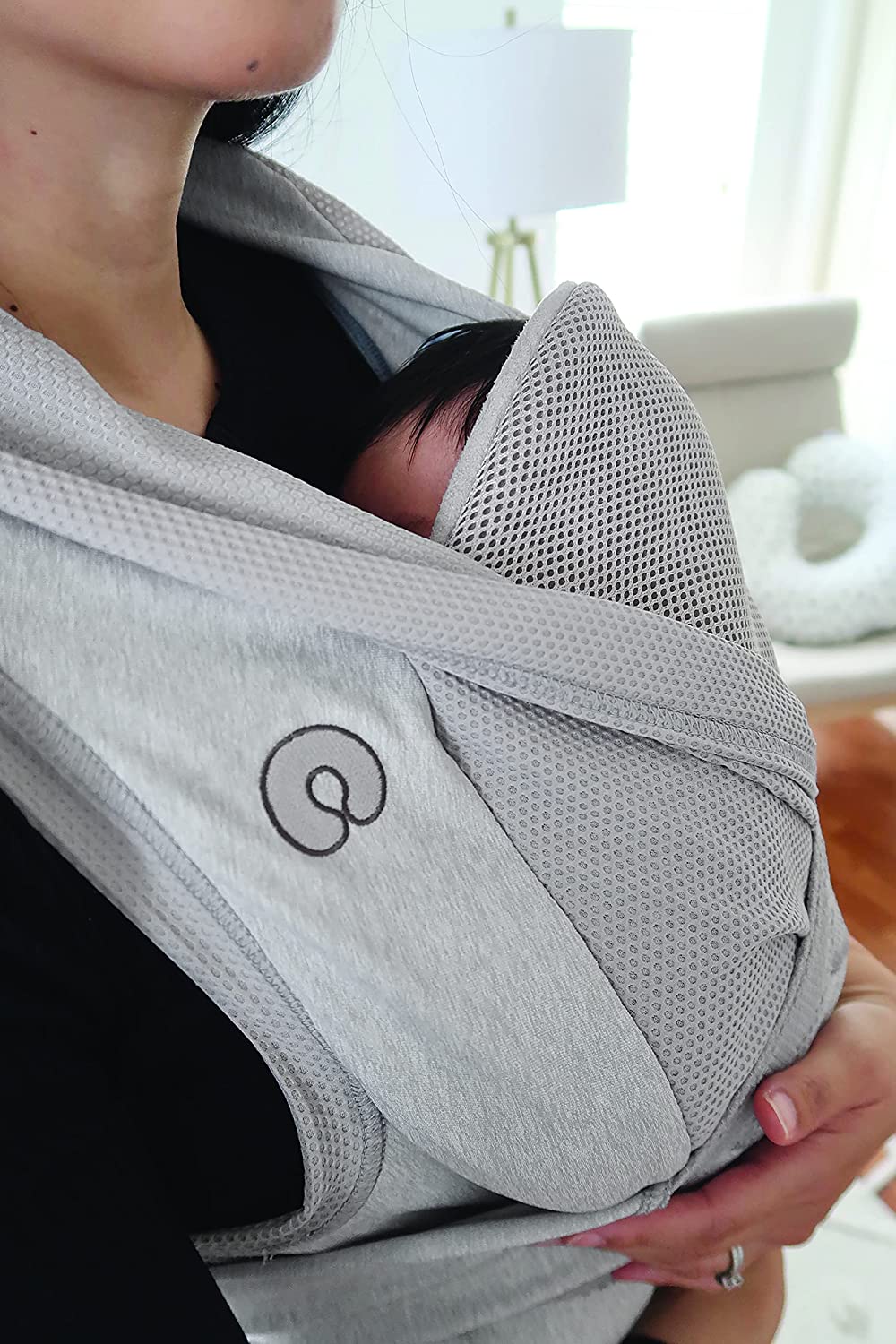 Boppy Newborn Baby Carrier—ComfyHug, Hybrid Wrap, 2 Carrying Positions, 0m+ 5-20lbs, Size Inclusiv