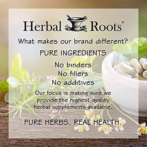 Herbal Roots Oil of Oregano - Made from Mediterranean Oregano Oil - 90 Easy to Swallow Softgel Capsu