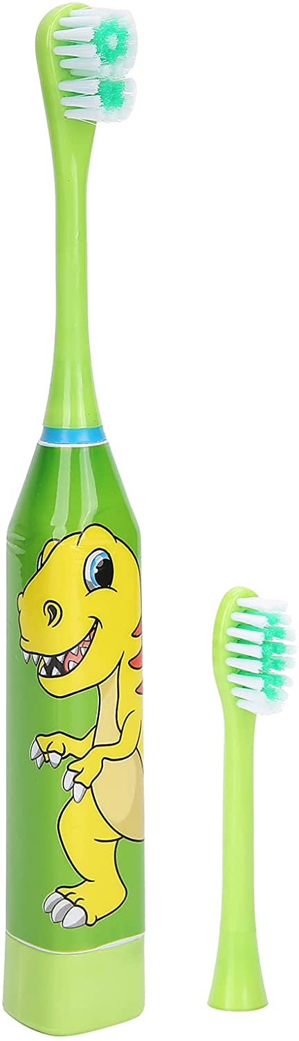 Electric Toothbrush Children,Children Electric Toothbrush Lovely Cartoon Pattern Teeth Cleaning Toot