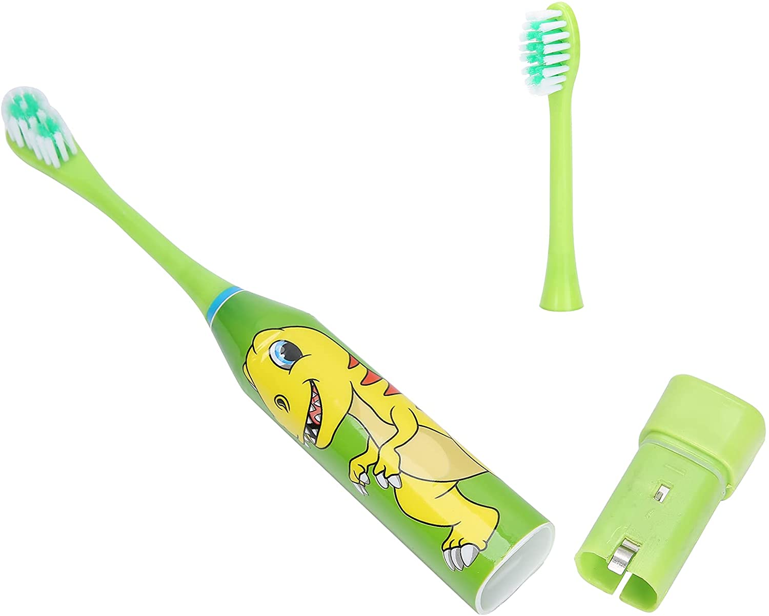 Electric Toothbrush Children,Children Electric Toothbrush Lovely Cartoon Pattern Teeth Cleaning Toot
