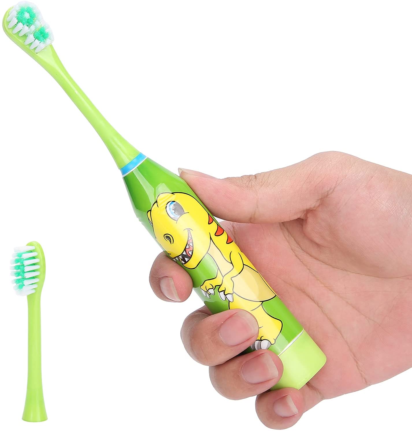 Electric Toothbrush Children,Children Electric Toothbrush Lovely Cartoon Pattern Teeth Cleaning Toot