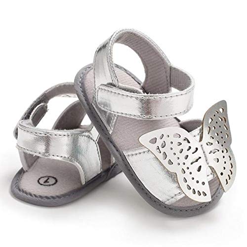 Butterfly Baby Sandal Leather Non-Slip Soft Soled Sandals Shoes
