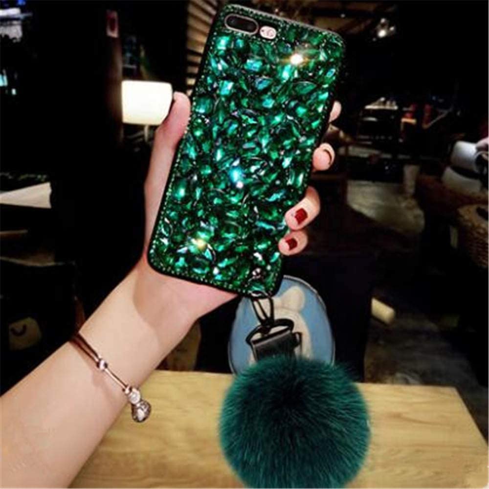 Cfrau Luxury Full Diamond Case with Black Stylus for Samsung Galaxy Note 10 Plus/Note 10 Plus 5G,3D