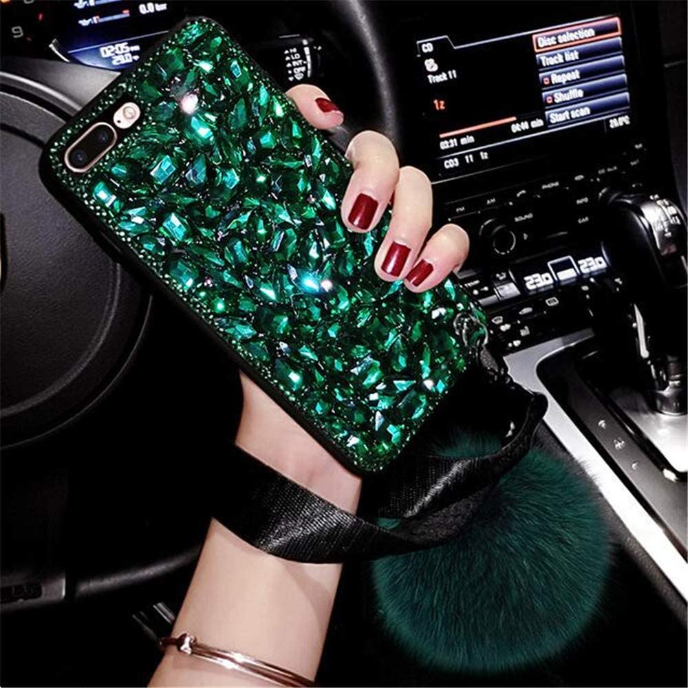 Cfrau Luxury Full Diamond Case with Black Stylus for Samsung Galaxy Note 10 Plus/Note 10 Plus 5G,3D