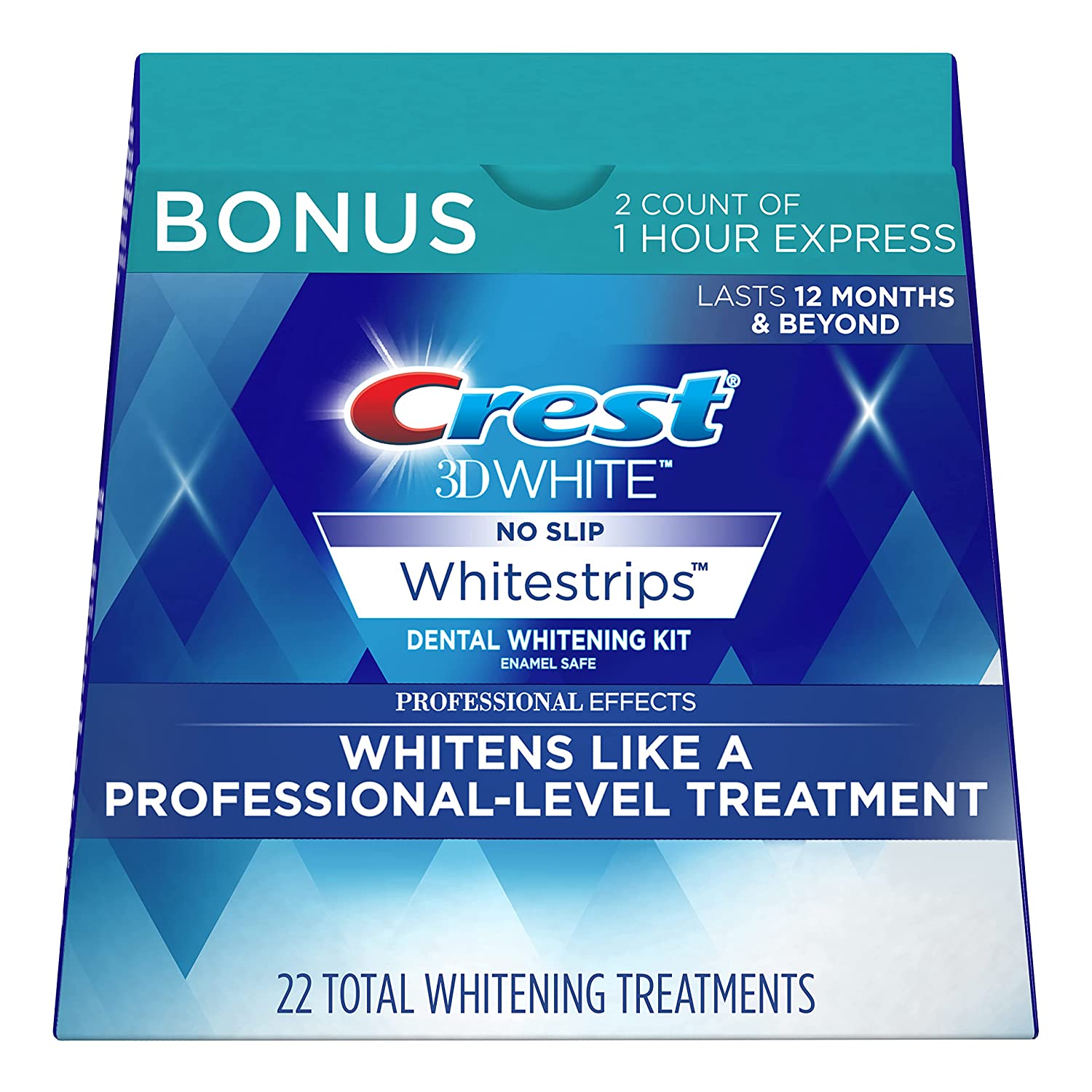 Crest 3D White Professional Effects Whitestrips 20 Treatments + Crest