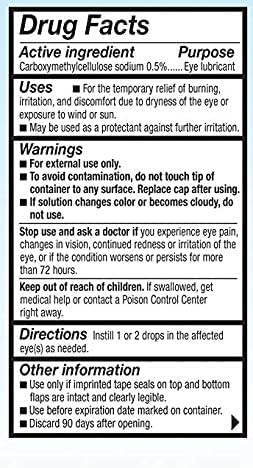 Allergan Refresh Tears Size .5z Allergan Refresh Tears Eye Drops For Mild To Moderate Dry Eyes