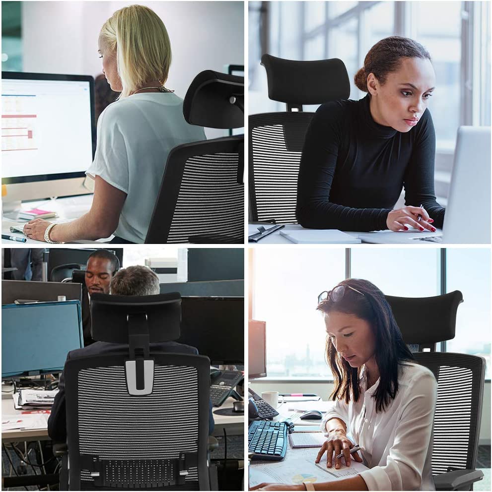 Ergonomic Office Chair, High Back Home Office Desk Chair, Adjustable Mesh Chair, Tilt Back & Lifted 