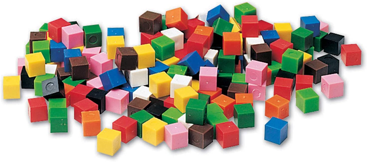 Learning Resources Centimeter Cubes, Set of 1000