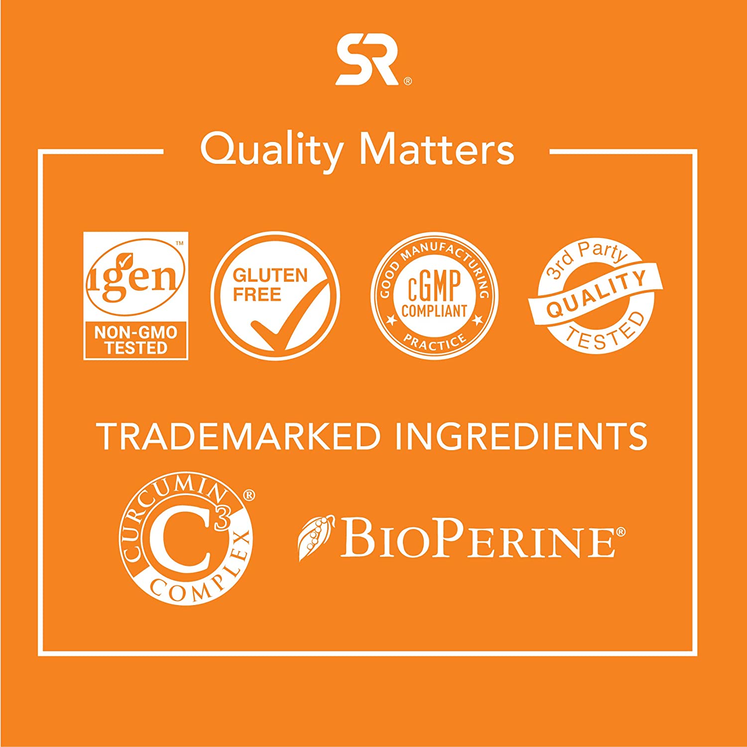 Turmeric Curcumin C3 Complex 500mg, Enhanced with Black Pepper & Organic Coconut Oil for Better Abso