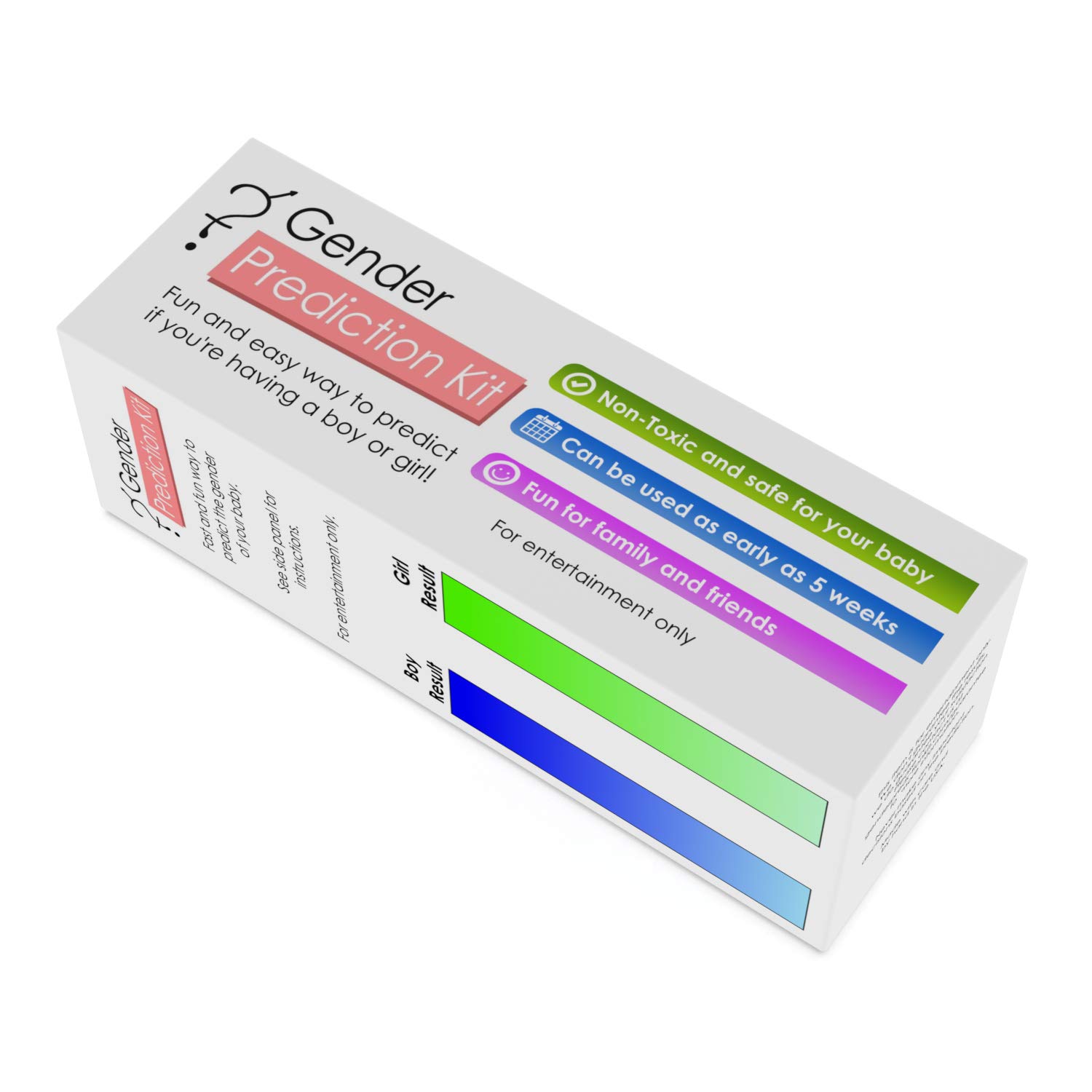 Baby Gender Prediction Test Kit - Early Pregnancy Prenatal Sex Test - Predict if Your Baby is a boy