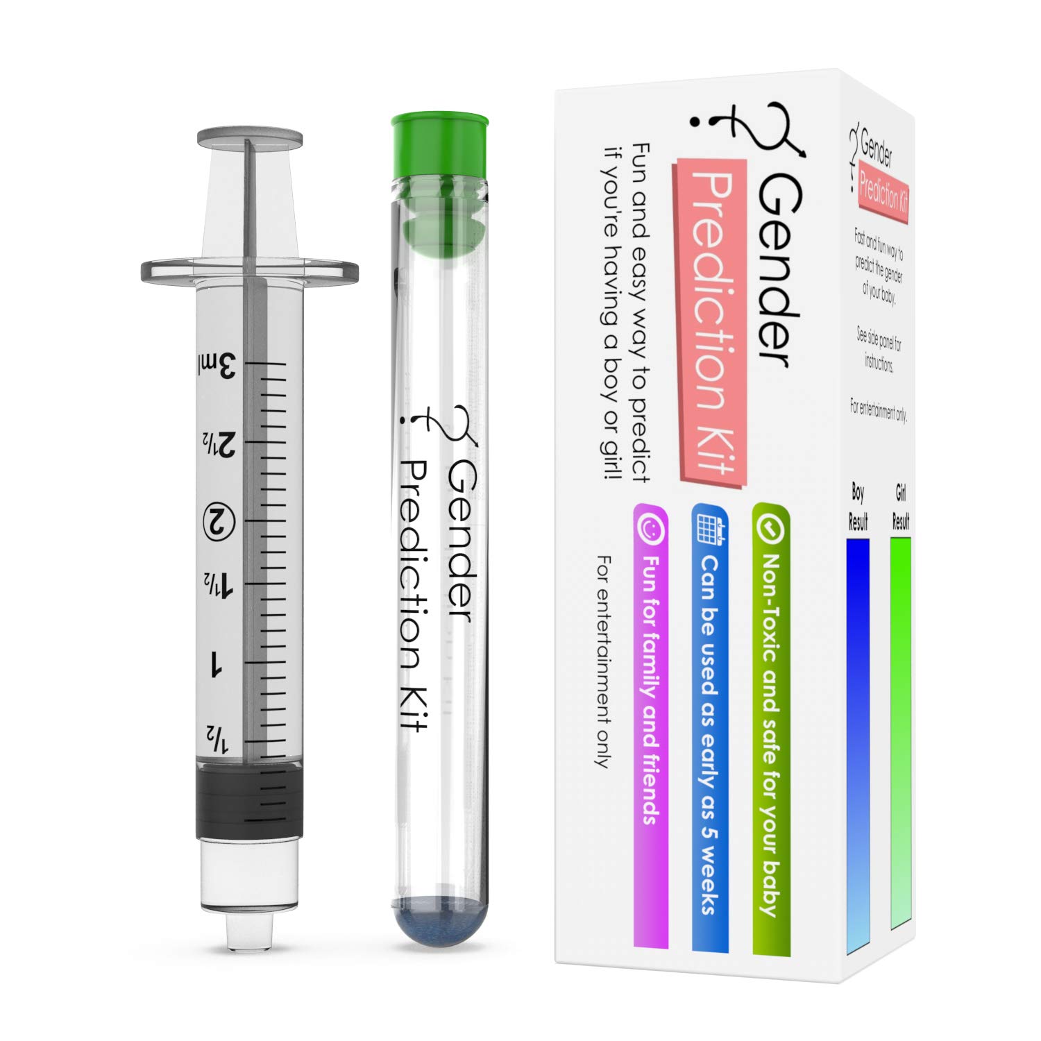 Baby Gender Prediction Test Kit - Early Pregnancy Prenatal Sex Test - Predict if Your Baby is a boy