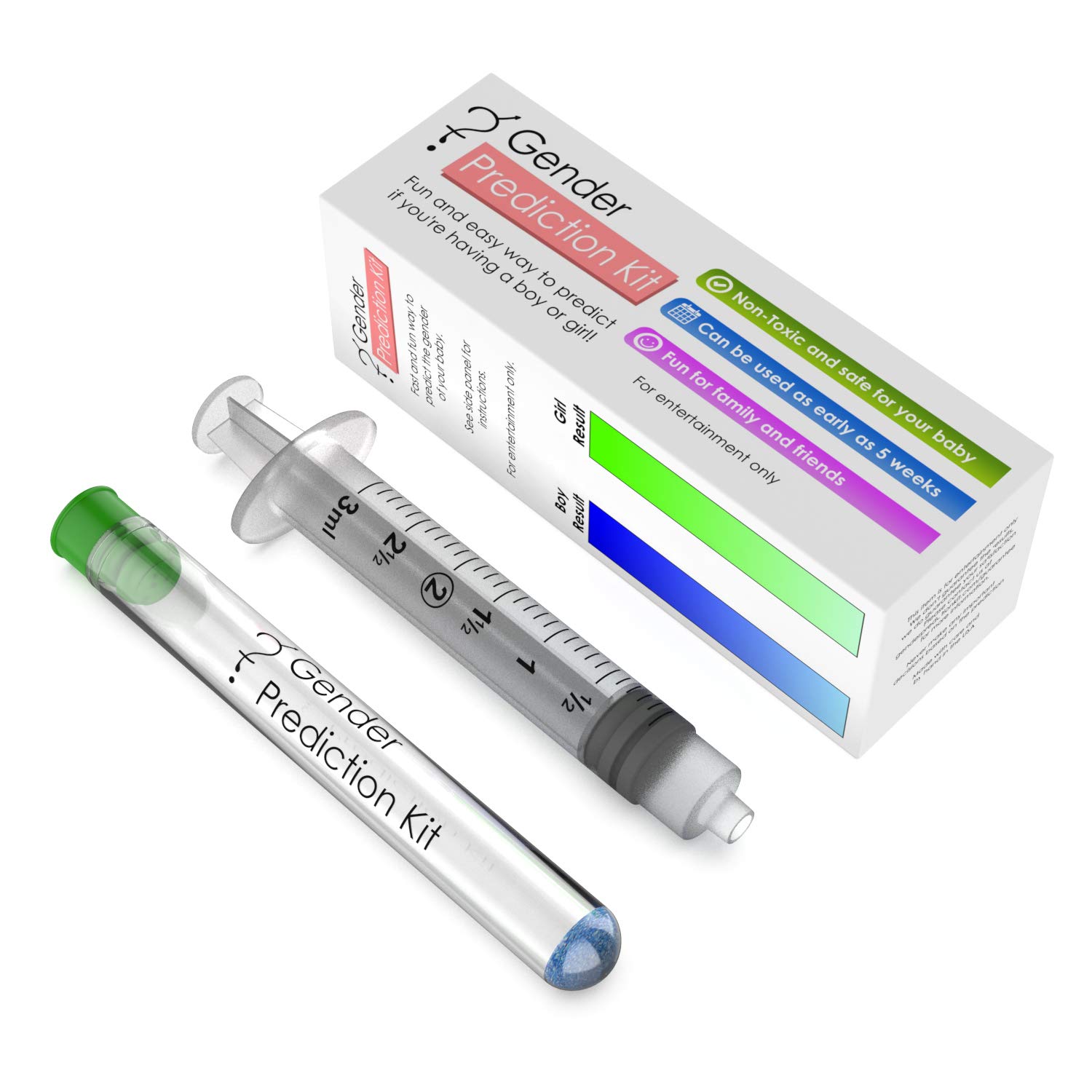 Baby Gender Prediction Test Kit - Early Pregnancy Prenatal Sex Test - Predict if Your Baby is a boy
