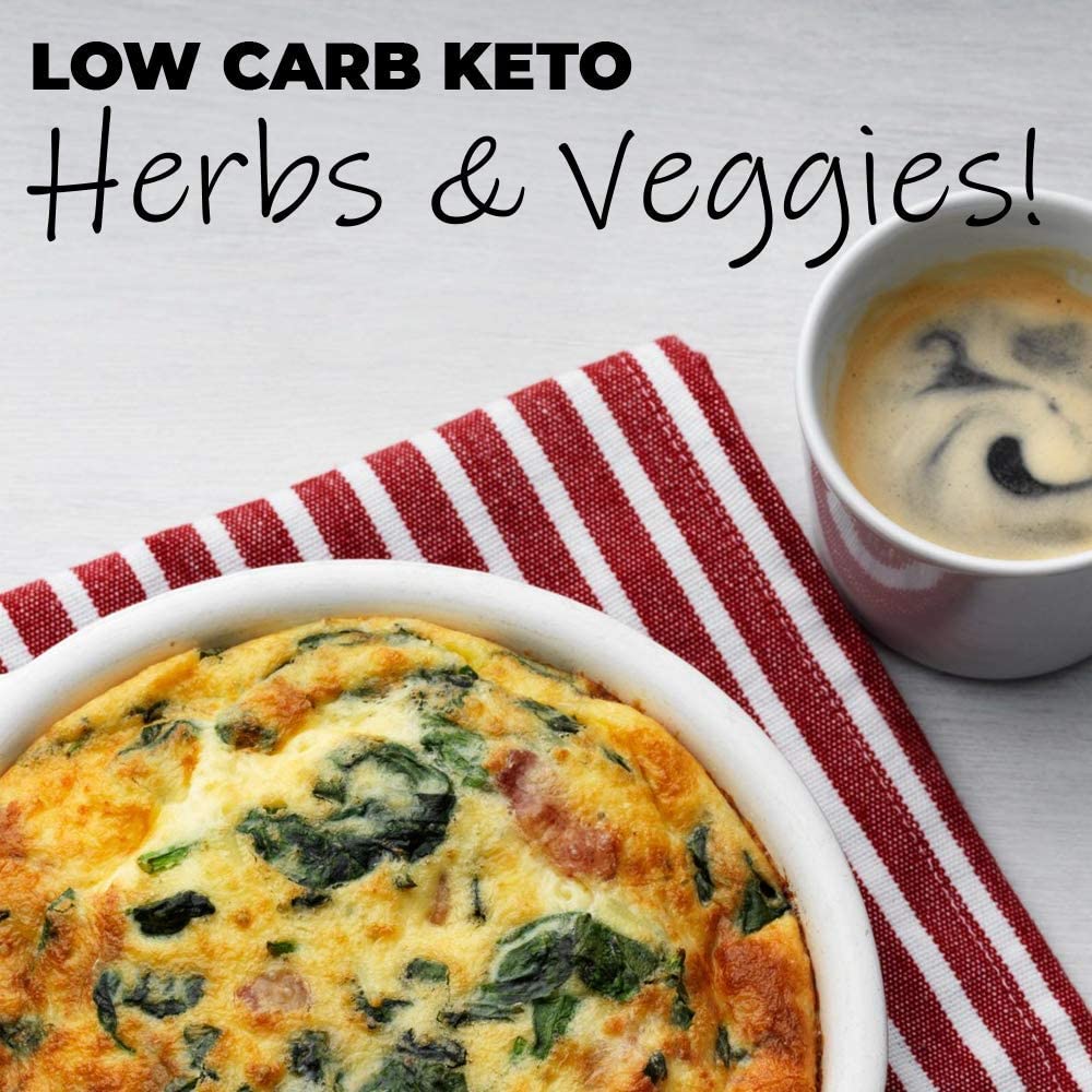 Wellness Tree Keto Garden Diet Grow Kit - Plant Your Own Keto Friendly Low Carb Meals Spinach, Kale