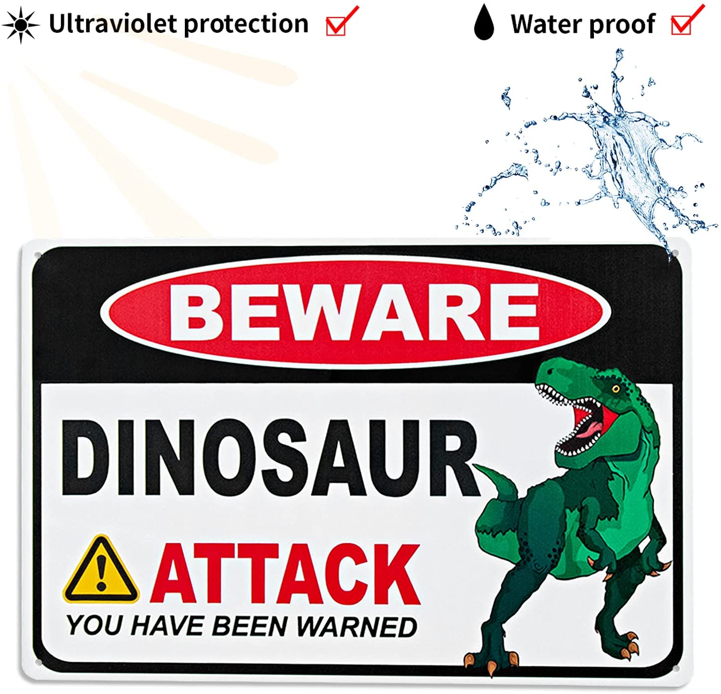 Sosolong Dinosaur Room Decor, Tyrannosaurus Sign Dinosaur Hanging Sign, Dinosaur Party Decorations,