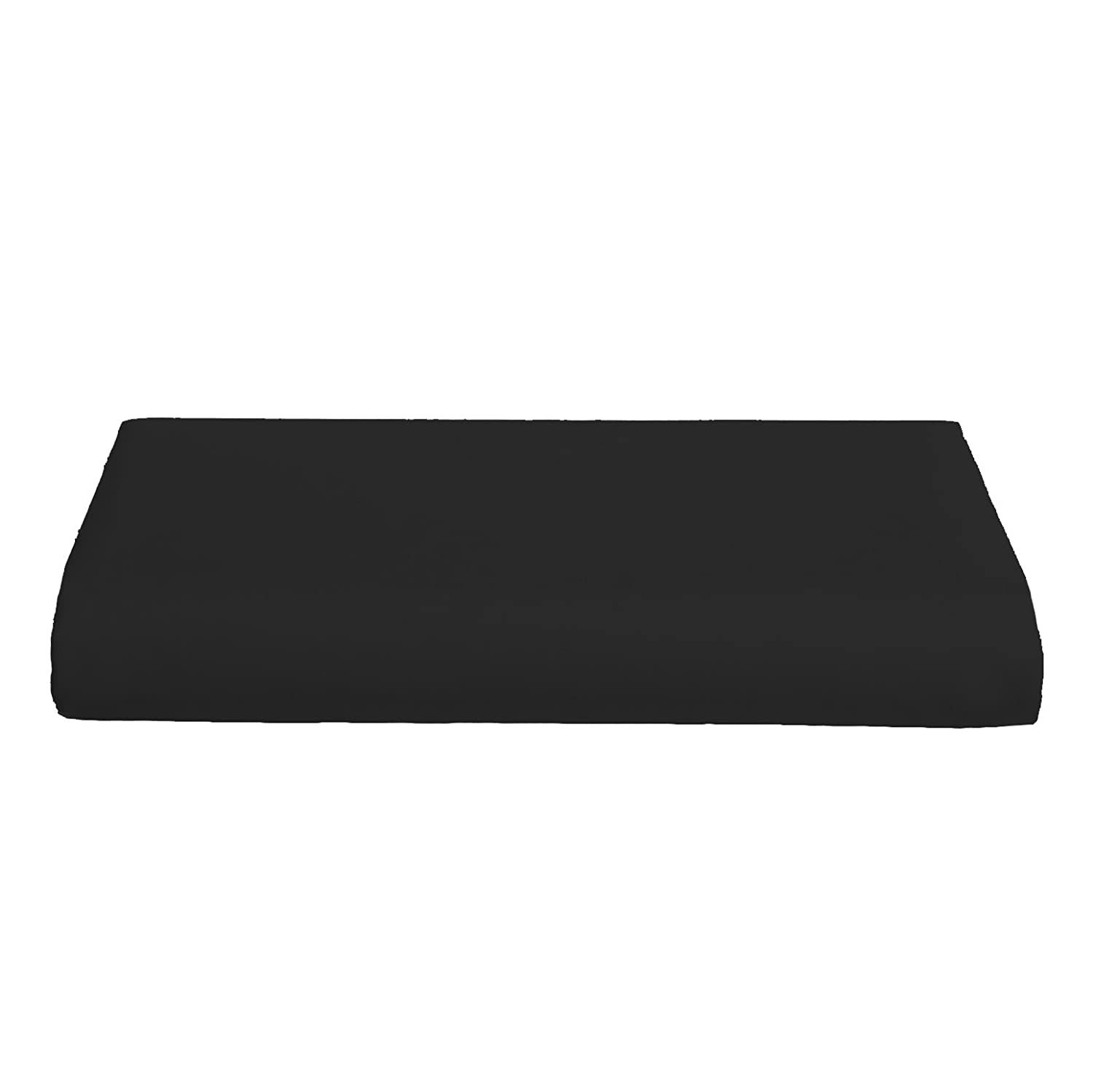 BabyDoll Baby Cradle Sheet, Black, 15" x 33"