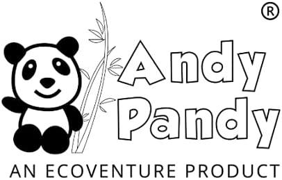 Eco Friendly Premium Bamboo Disposable Diapers by Andy Pandy - Large - for Babies Weighing 20-31 lbs