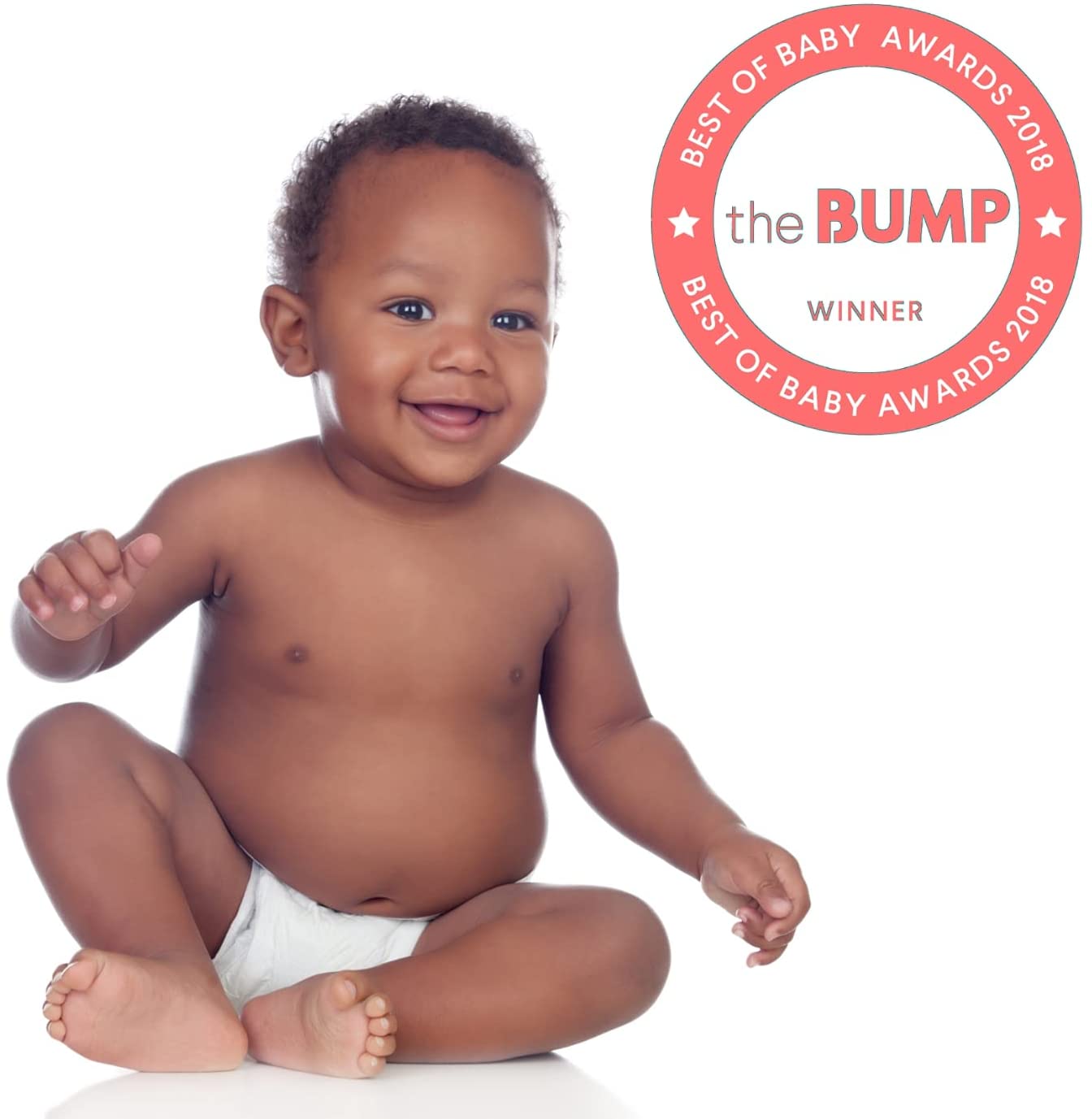 Eco Friendly Premium Bamboo Disposable Diapers by Andy Pandy - Large - for Babies Weighing 20-31 lbs