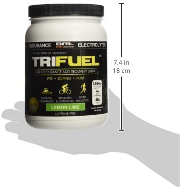 TRIFUEL - 3-in-1 Endurance and Recovery, Hydration, BCAA, Electrolyte Enhanced Drink (Lemon Lime)