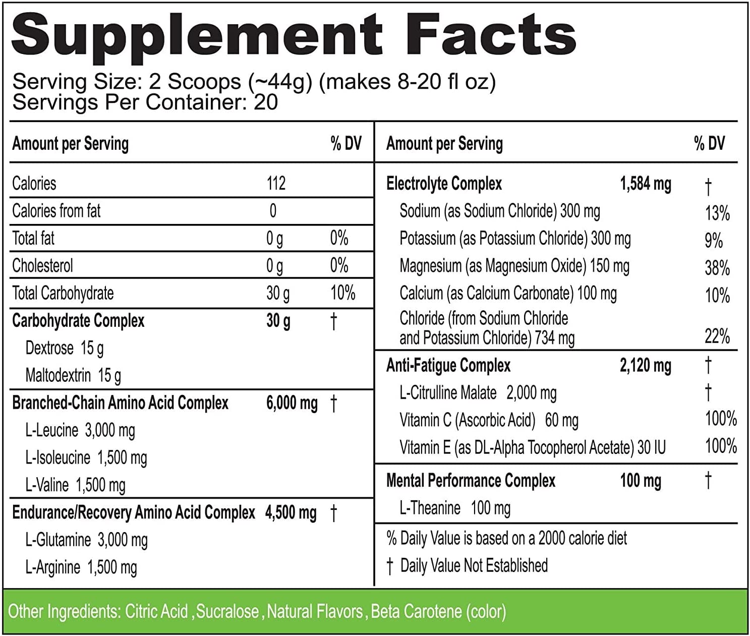 TRIFUEL - 3-in-1 Endurance and Recovery, Hydration, BCAA, Electrolyte Enhanced Drink (Lemon Lime)