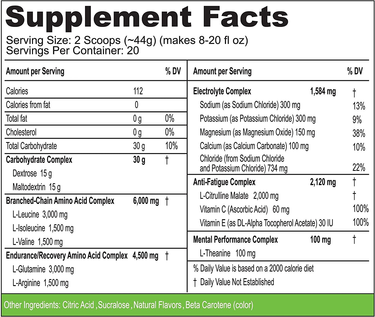 TRIFUEL - 3-in-1 Endurance and Recovery, Hydration, BCAA, Electrolyte Enhanced Drink (Lemon Lime)