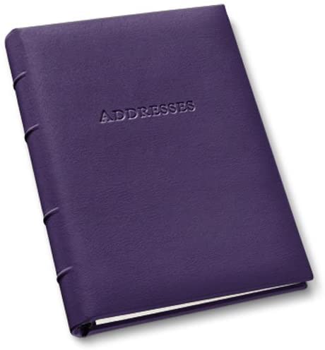 Leather Refillable Desk Address Book, by Gallery Leather, 9