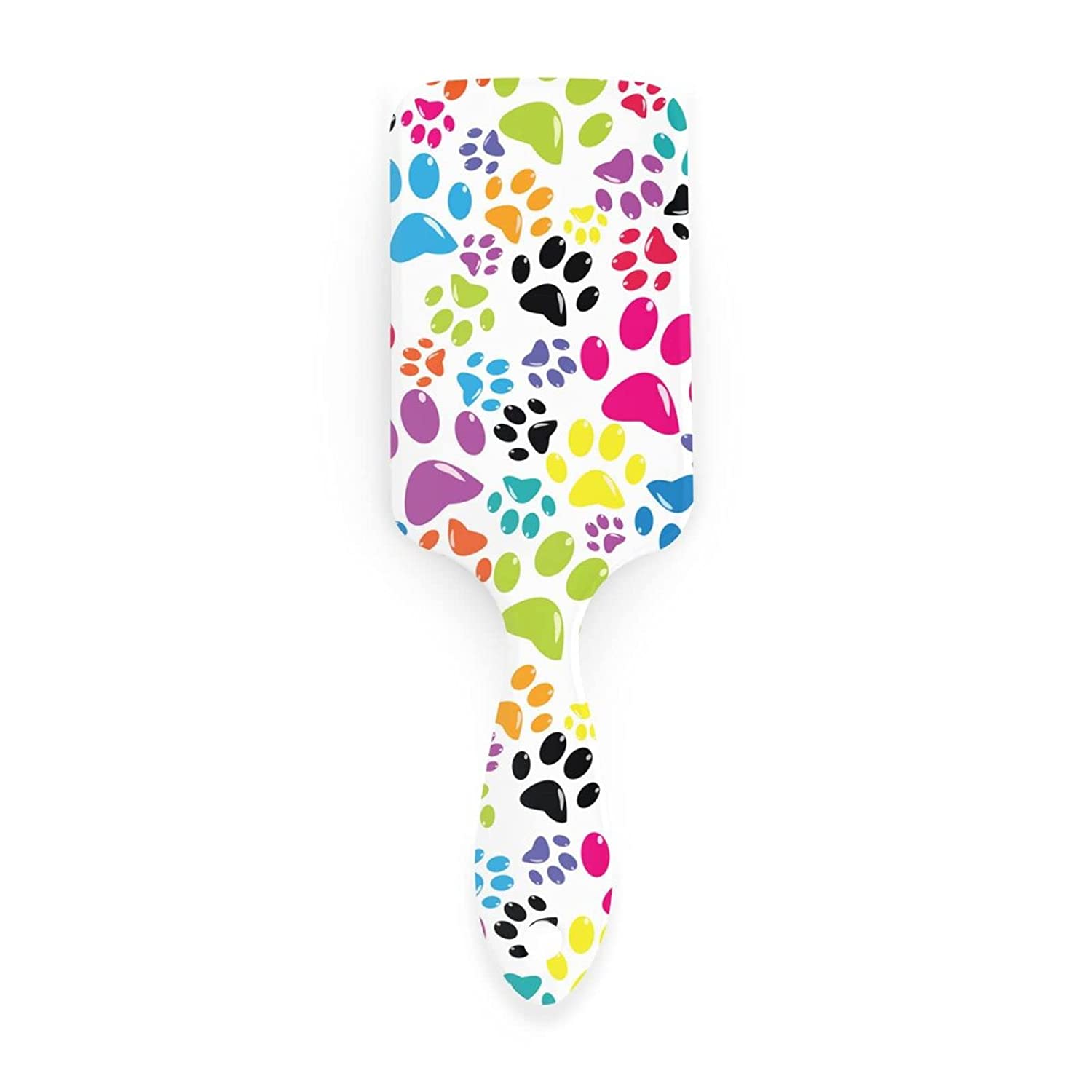 TUIFYBCO Colorful Dog Paw Hair Brush, Air Cushion Comb for Women Men Kids, Nylon Hair Brush for Deta