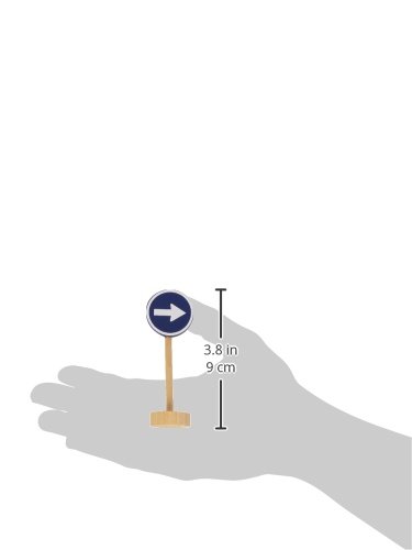 Goula D50211 Wooden Traffic Sign (Bag of 16) by