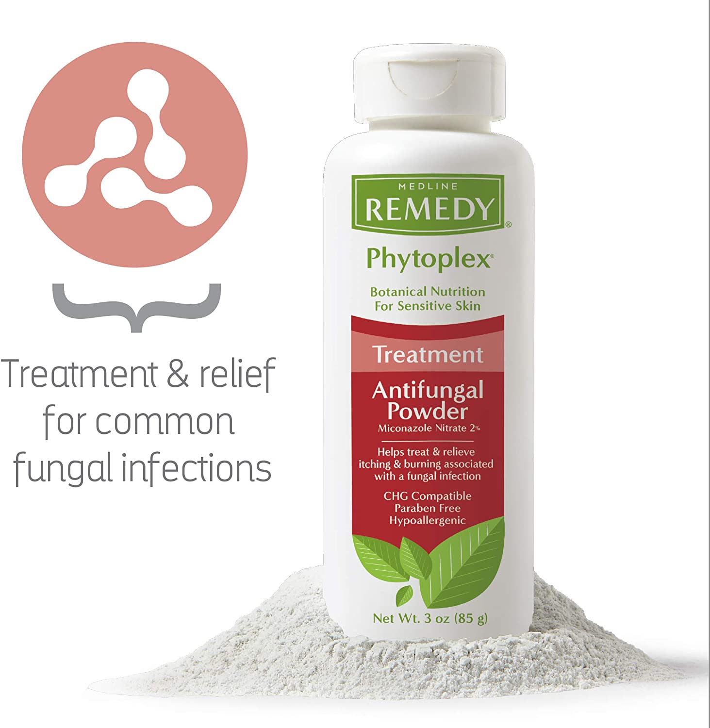 Medline Remedy Non-Decay Powder, White