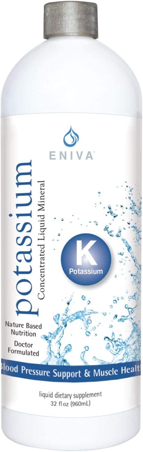 Eniva Liquid Ionic Potassium Boost Metabolic Function & Replenish Natural Hydrating Lotion