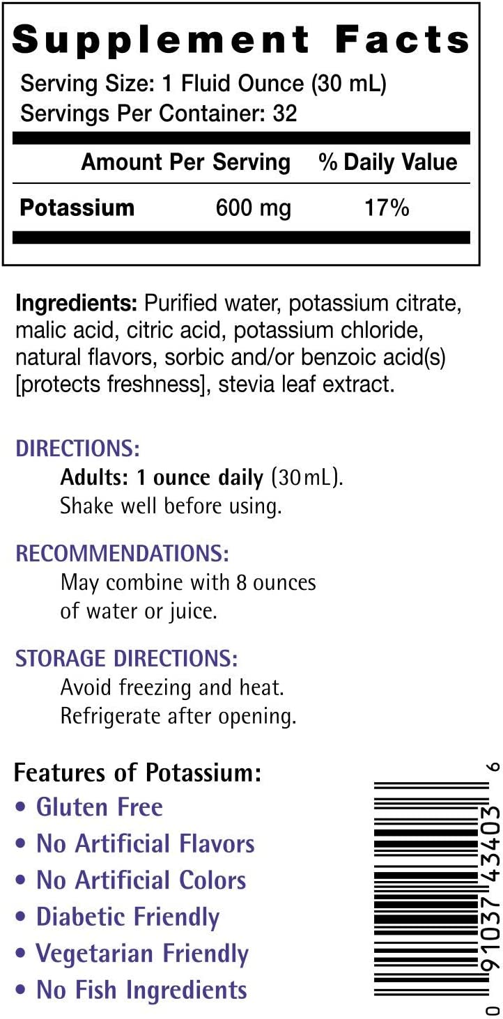 Eniva Liquid Ionic Potassium Boost Metabolic Function & Replenish Natural Hydrating Lotion
