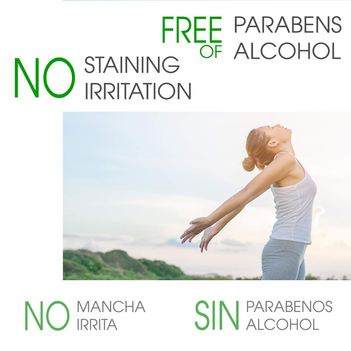 Vital Green Crystal Potassium Alum Deodorant Unscented Mineral