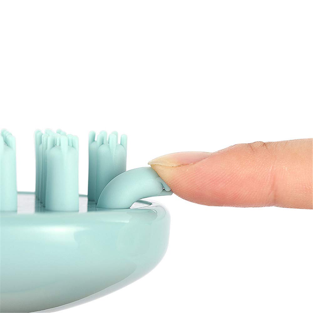 Hair Scalp Massager with handle in Soft Silicone  Massage your scalp to relax your body and mind an