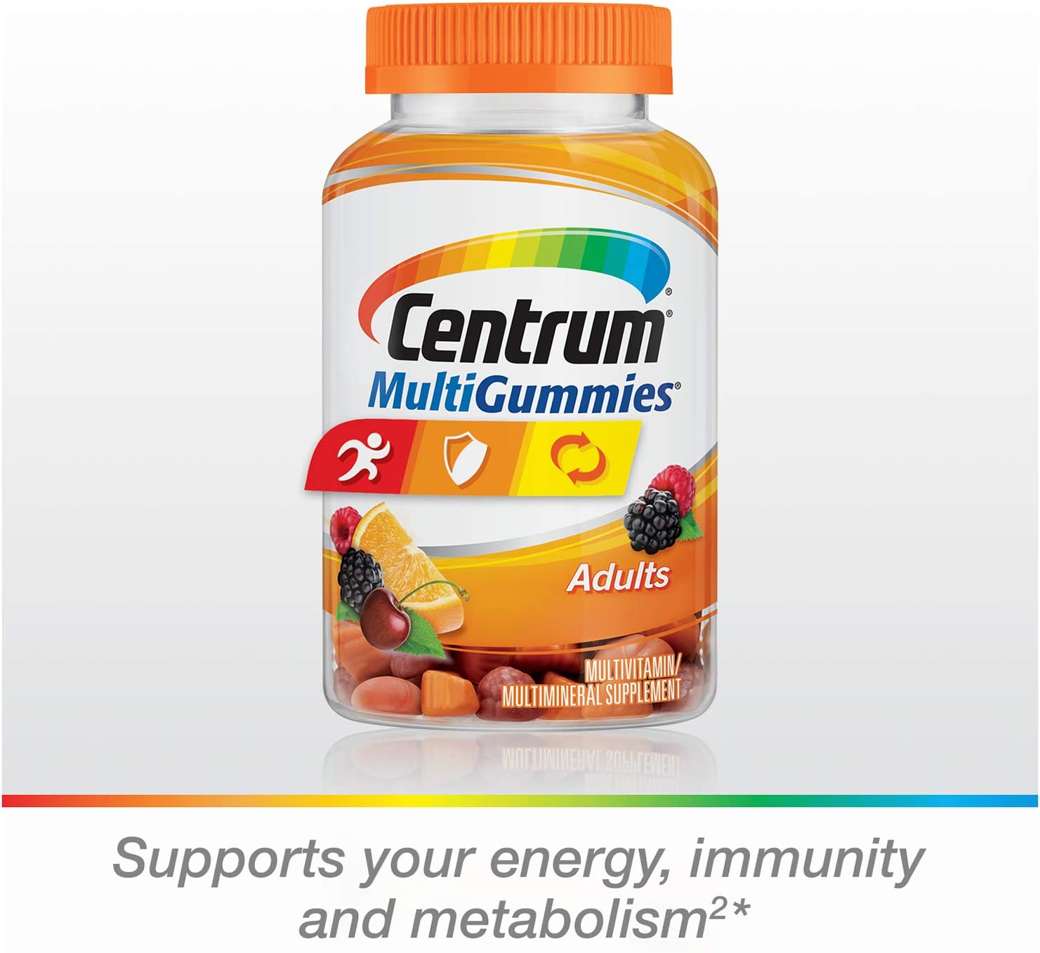 Centrum MultiGummies Multivitamin / Multimineral Supplement Gummies