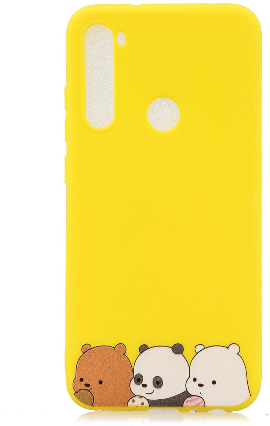 TPU Case for Samsung Galaxy A21,Soft Cover for Samsung Galaxy A21,Herzzer Ultra Slim Stylish [Bear F