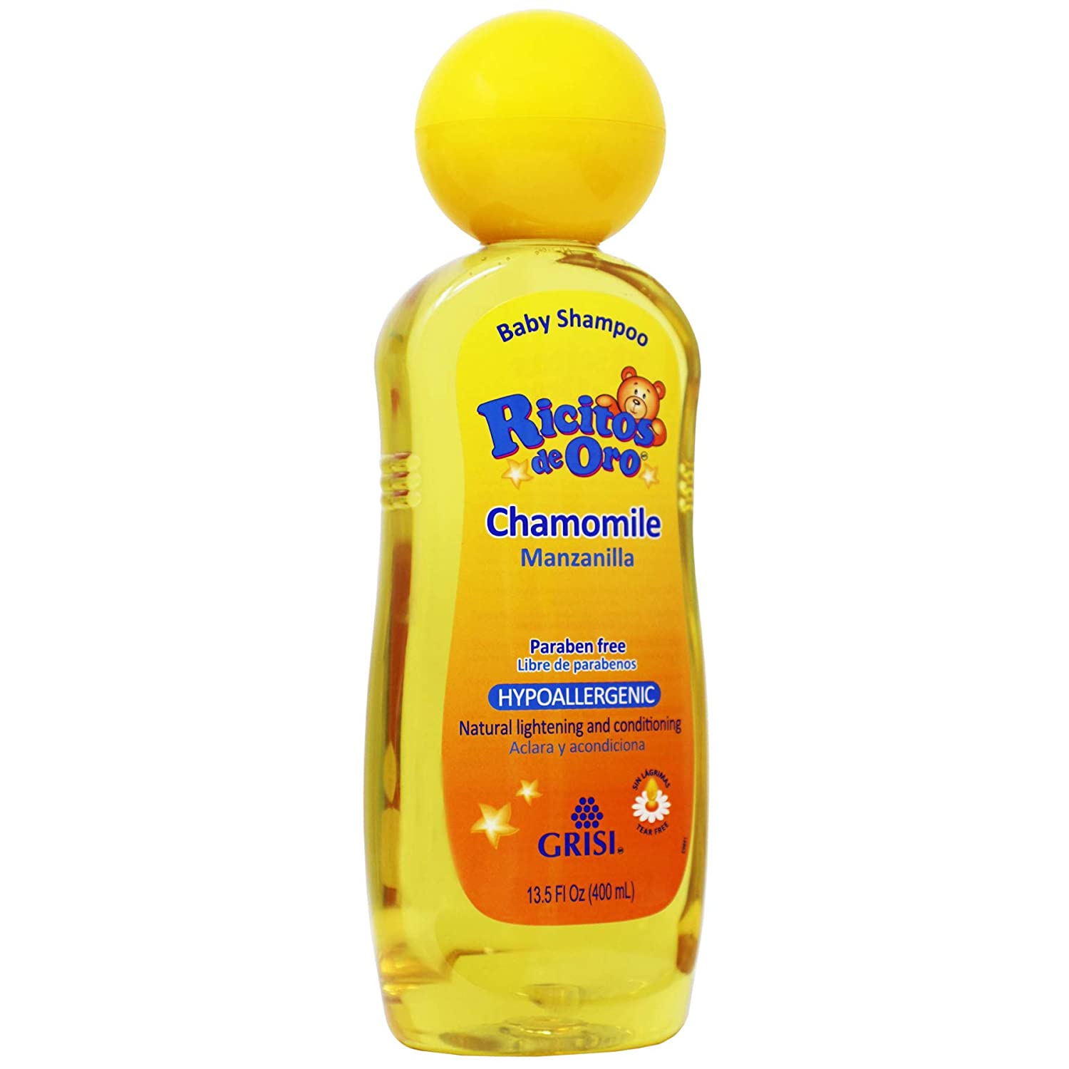 Ricitos de Oro, Baby Shampoo Cleansing Conditioning and Lightening Baby Shampoo with Chamomile Extra