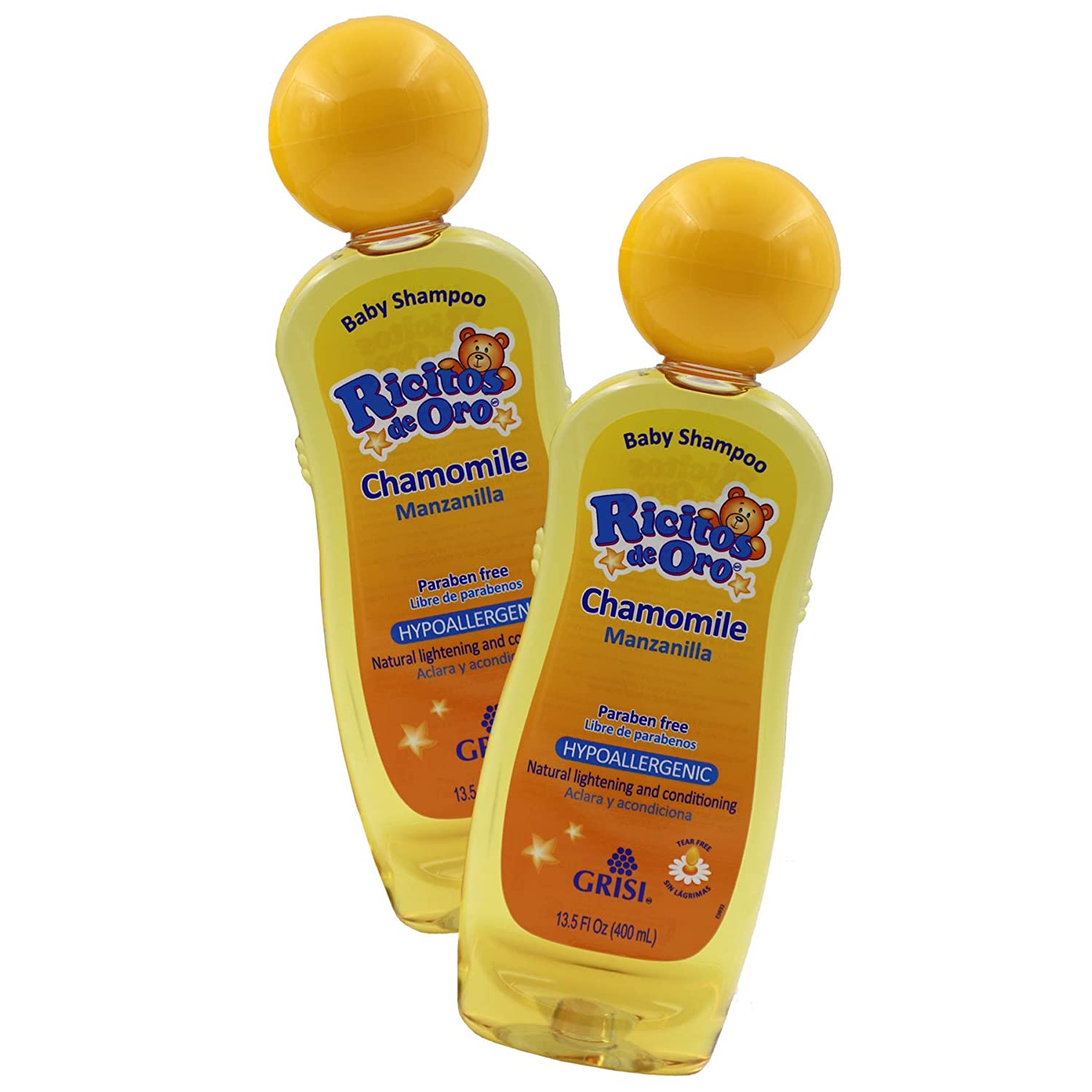 Ricitos de Oro, Baby Shampoo Cleansing Conditioning and Lightening Baby Shampoo with Chamomile Extra