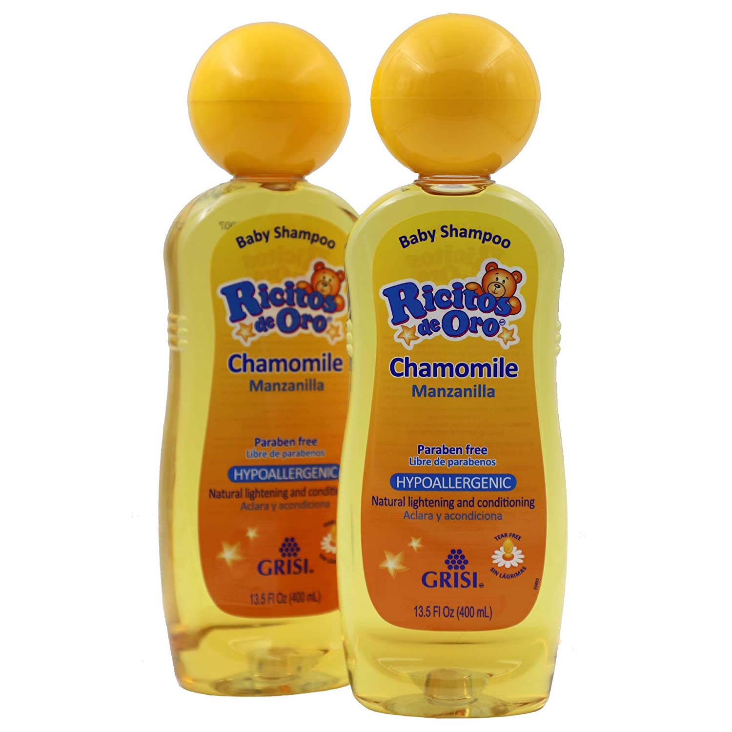 Ricitos de Oro, Baby Shampoo Cleansing Conditioning and Lightening Baby Shampoo with Chamomile Extra