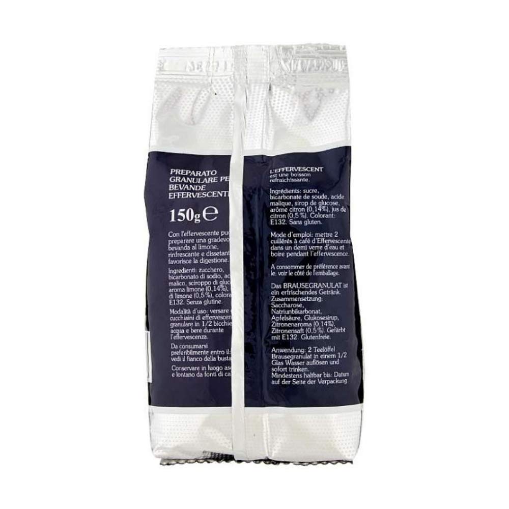 Crastan Effervescente Effervescent Antacid Granules with Lemon Juice 150g 5.29oz, Pack of 4