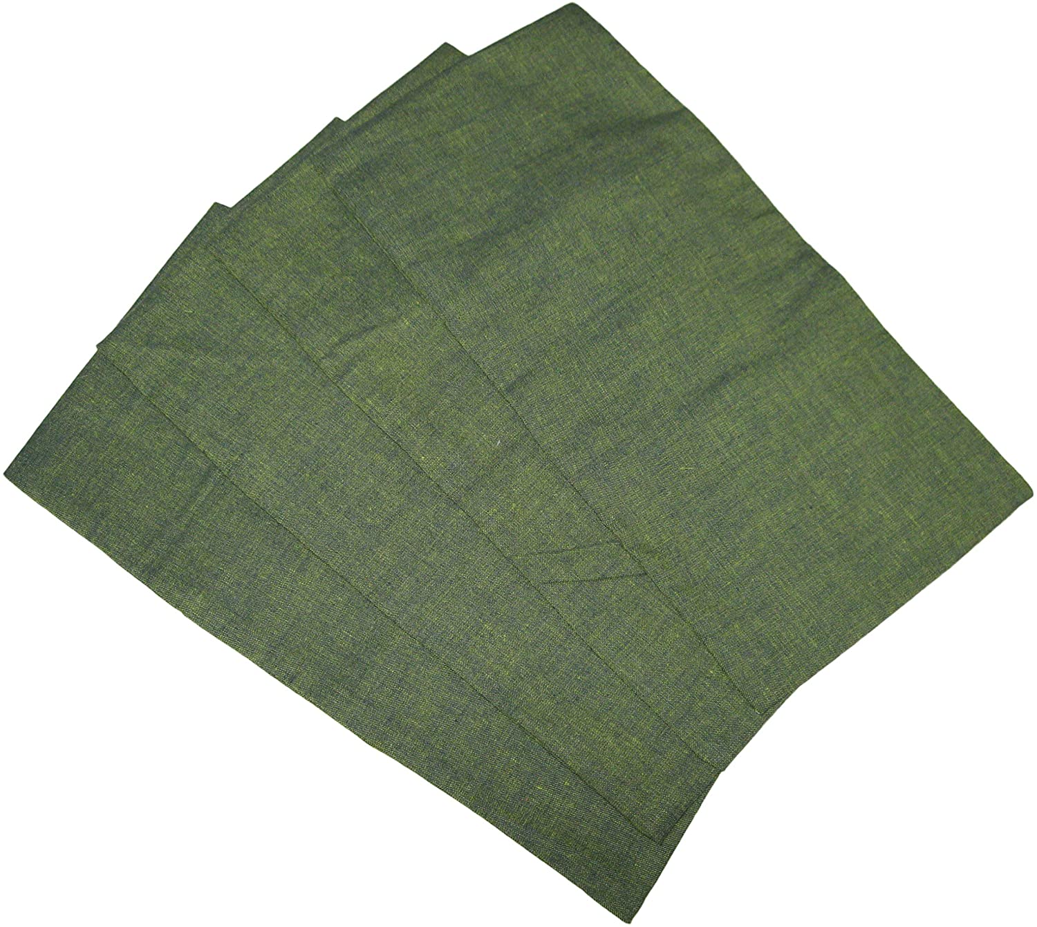 Peacegoods Eye Pillow Cover Pack of (4) - Washable Cotton - Soft Soothing - 4.5 x 9 - fits Our Eye P