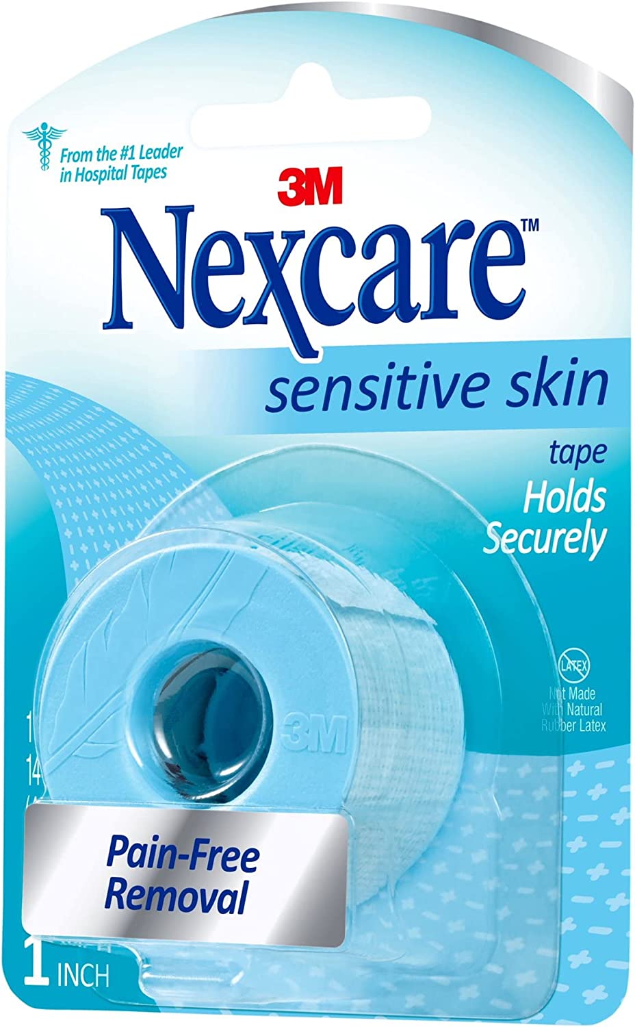 Nexcare Sensitive Skin Low Trauma Tape 1 X 144 Inch - 1 Ea