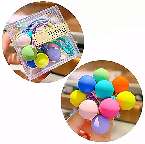 Infants Baby Toddlers Little Girls Colorful Hair Ties Hair Bands Rubber Band High Elastic Hair Rope 