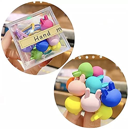 Infants Baby Toddlers Little Girls Colorful Hair Ties Hair Bands Rubber Band High Elastic Hair Rope 