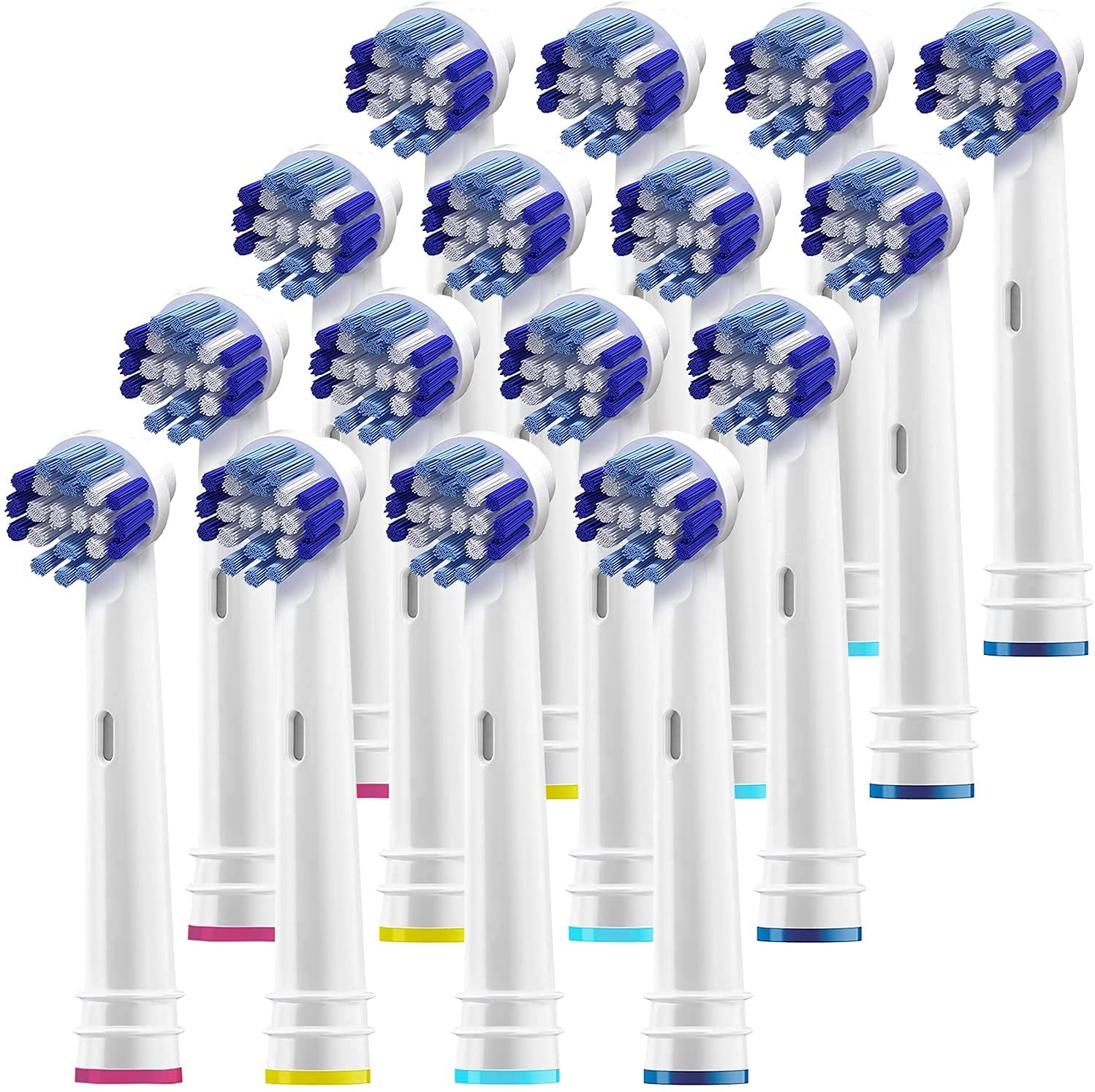Replacement Toothbrush Heads Compatible with Oral B Braun- Pack of 8 Professional Electric Toothbrus